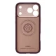 Spigen Nano Pop MagSafe dėklas telefonui iPhone 17 Pro Max, Burgundy Bean