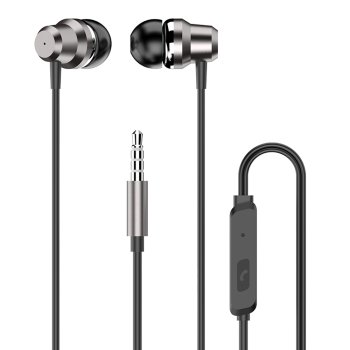 Dudao X10PRO į ausis įstatomos ausinės, laidinės, 3.5mm mini jack, juodos