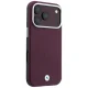 BMW Sign Inclined Deboss Letters MagSafe dėklas iPhone 17 / 18 Pro Max, bordo