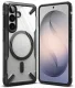 Ringke Fusion X Magnetic MagSafe Case for Samsung Galaxy S26 - Clear Black