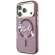 Karl Lagerfeld Script Logo MagSafe dėklas telefonui iPhone 18 Pro Max / 17 Pro Max, bordo