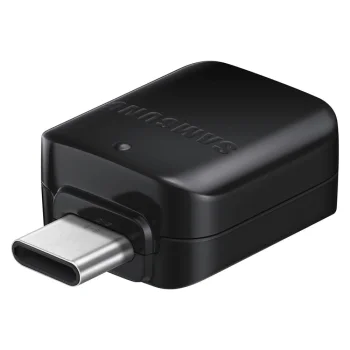 Samsung EE-UN930 USB-A to USB-C OTG Adapter - Black (Bulk)