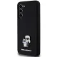 Karl Lagerfeld Samsung Galaxy S24+ dėklas Silicone Karl&Choupette, juodas