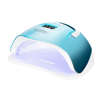 Glow F2 BP UV/LED nagų lempa 220W, turkio spalvos