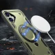 Dėklas Hybrid Armor Trendy su MagSafe iPhone 16 Plus, žalias