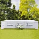 Sodo palapinė-paviljonas MultiGarden 3x9m, balta