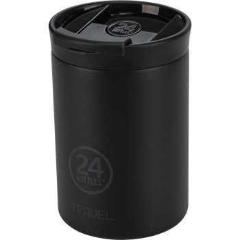 24Bottles kelioninis puodelis, 350 ml, Tuxedo Black