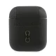Mercedes Electronic Line dėklas AirPods 1/2, natūrali oda, juodas