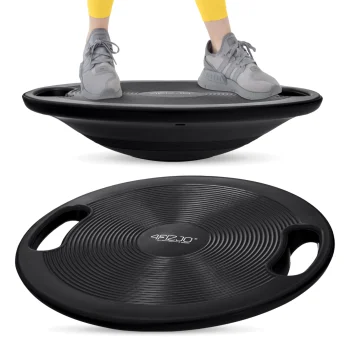 4FIZJO Balance Disc for Core Stability and Coordination, Black