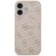 Guess 4G Ring Classic Logo MagSafe dėklas iPhone 17, rožinis