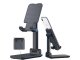 Foldable Stand for Smartphone and Tablet (up to 10\"), Black