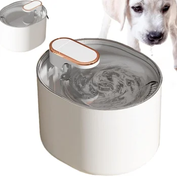 Automatinė vandens gertuvė-fontanas katėms ir šunims, 3L, balta