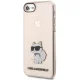 Karl Lagerfeld Ikonik Choupette dėklas iPhone 7/8/SE rožinis