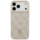 Guess 4G Strass Logo & Big Strap MagSafe dėklas iPhone 17 Pro Max, rožinis