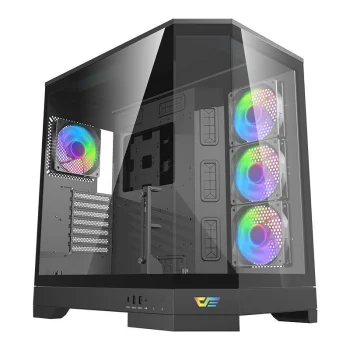 Kompiuterio korpusas Darkflash DQX90, juodas