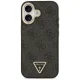 Guess 4G Triangle Logo MagSafe dėklas iPhone 17 telefonui, juodas