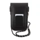 Hello Kitty Leather Daydreaming Cord krepšelis telefonui, juodas