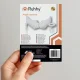 Angelo sparnų ir priedų rinkinys Ruhhy 26478, baltas