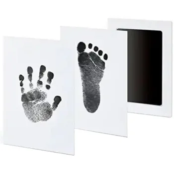 Inkless Baby Hand and Footprint Kit DA82, Black