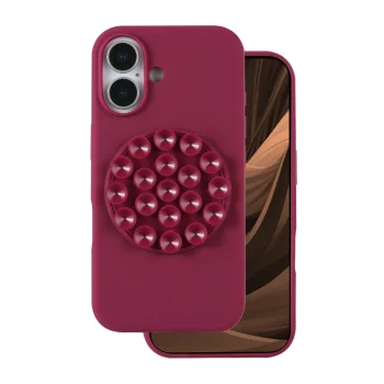 Dėklas TFO Silicone Stick skirtas iPhone 16 6.1", bordo