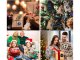 Decorative Christmas Stickers on a Roll 500 pcs 4cm