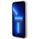 Guess iPhone 13 Pro Max dėklas 4G Printed Stripes MagSafe, rožinis