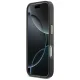 „Guess IML 4G Script Metal“ dėklas, skirtas „iPhone 17 Pro“, juodas