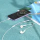 Laidinės ausinės HOCO M111 su Lightning jungtimi Apple iPhone, baltos