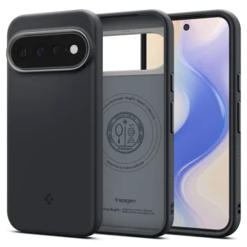 Spigen Nano Pop MagSafe dėklas telefonui Google Pixel 11 Pro XL, juodas ir pilkas
