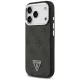 Dėklas Guess 4G PU Leather MagSafe, skirtas iPhone 17 Pro, juodas