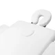 Sulankstomas medinis masažo stalas Case WOOD COMFORT, 2 dalių, baltas