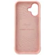Nimmy Glasses Cool nag dėklas telefonui iPhone 17, rožinis