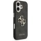 Guess 4G Classic Logo dėklas, skirtas Apple iPhone 17, juodas