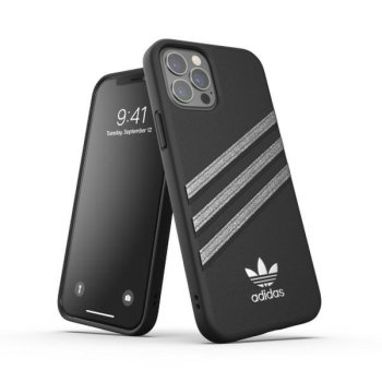 Adidas OR Molded Case Woman Dėklas Apple iPhone 12 / 12 Pro, Juodas