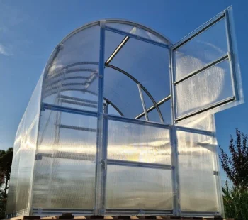 Šiltnamis KLASIKA SLIM 2x6 m (12 m²), 6 mm polikarbonatas
