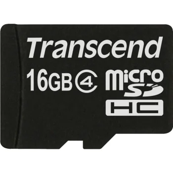 Atminties kortelė Transcend microSDHC 16 GB Class 4