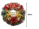 Kalėdinis vainikas durims ir sienai, 30 cm