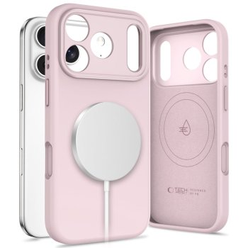 Tech-Protect Uniq MagSafe dėklas iPhone 17 Pro Max - rožinis