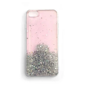 Dėklas Wozinsky Star Glitter telefonui Xiaomi Mi 11, rožinis