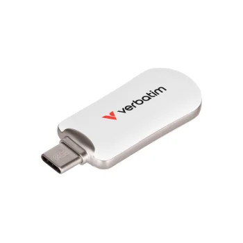 Verbatim Plectra 30228 USB-C atmintinė 64 GB, USB 3.2 Gen 1, balta