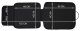 Xtrobb Car Seat Protector Mat with Organizer