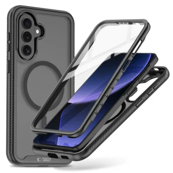 Tech-Protect Defense MagSafe Case for Samsung Galaxy A57 5G - Matte Black