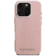 Karl Lagerfeld FW Stamped Karl MagSafe dėklas telefonui iPhone 16 Pro, rožinis