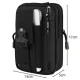 Tactical Waist Bag with Belt Trizand 24321, Black