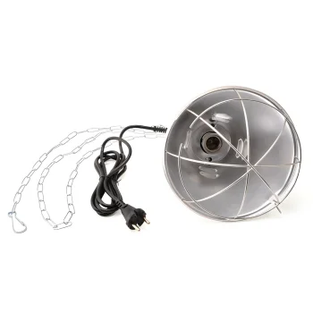 Heat Lamp Fixture with Aluminum Shade for Animals E27 250W