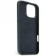 Decoded Leather Backcover MagSafe dėklas iPhone 16 Pro Max, tamsiai mėlynas