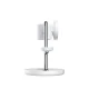 Joyroom JR-W23 „4-in-1“ Qi2 belaidžio įkrovimo stotelė su naktine lempute, balta