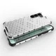 Hibridinis dėklas Samsung Galaxy S23+ Honeycomb, skaidrus
