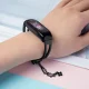 Metalinis dirželis Xiaomi Mi Band 3 / 4 / 5 / 6, juodas
