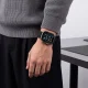 Tech-Protect Nylon Sport dirželis Apple Watch 44 / 45 / 46 / 49 mm, juodas